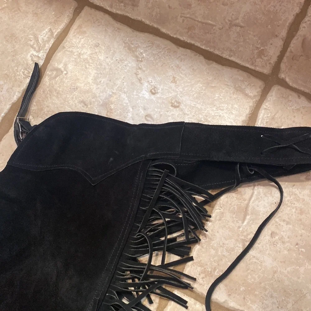 Black show chaps - Picture 2 of 7
